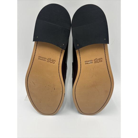 SAS Penny 40th Anniversary Cordovan Men's Penny Loafer Made in USA size 10N - Picture 9 of 11